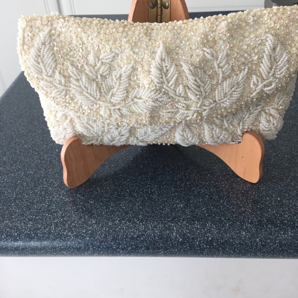 Richere Bag by Walborg beaded and sequins clutch
